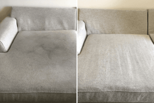 Professional carpet and upholstery cleaning before and after